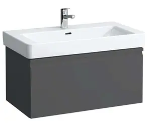 Laufen Pro S - Umývadlová skrinka, 101x45x39 cm, 1 zásuvka, grafit mat H4835510964801