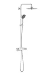Grohe Vitalio Joy - Sprchový set 260 s termostatom na stenu a poličkou, chróm 26403002