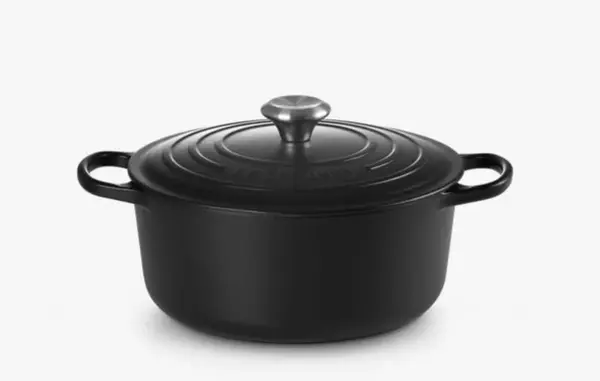 Le Creuset Signature - Pekáč kruhový s poklicí, objem 5,3 l, noir mat 21177260000430