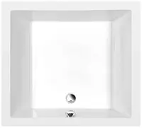 Polysan Deep - Hlboká sprchová vanička, 100x90x26 cm, biela 72340