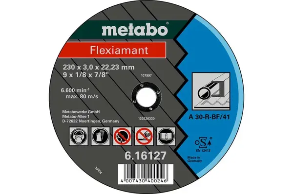 Metabo Príslušenstvo - Rezný kotúč na kov 150x22,23 mm 616121000