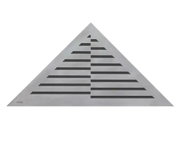 Alcadrain Rošty - Rošt pro rohový podlahový žlab, nerez mat TIME