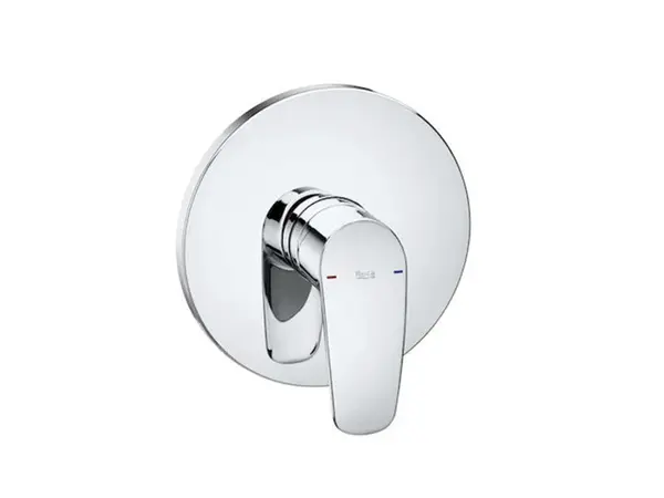 Roca Monodin-N - Sprchová batéria pod omietku, s telesom, chróm A5A2298C00