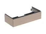 Geberit ONE - Umývadlová skrinka 104x27x47 cm, 1 zásuvka, dub 505.074.00.5