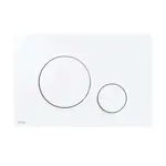 Alcadrain Thin - Ovládanie splachovania, antibakteriálne, matná biela M676