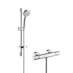 Hansgrohe Croma 100 - Sprchový set Vario s termostatem, 3 proudy, EcoSmart 9 l/min, chrom 27032000