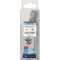 Bosch Příslušenství - Sada vrtáků do kovu, 8,4x117 mm, 5 ks 2608585511