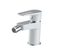 Cersanit Mille - Bidetová batéria s výpusťou, biela/chróm S951-348