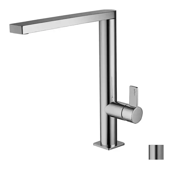 Paffoni Rock - Drezová batéria, nerezová RO987ST