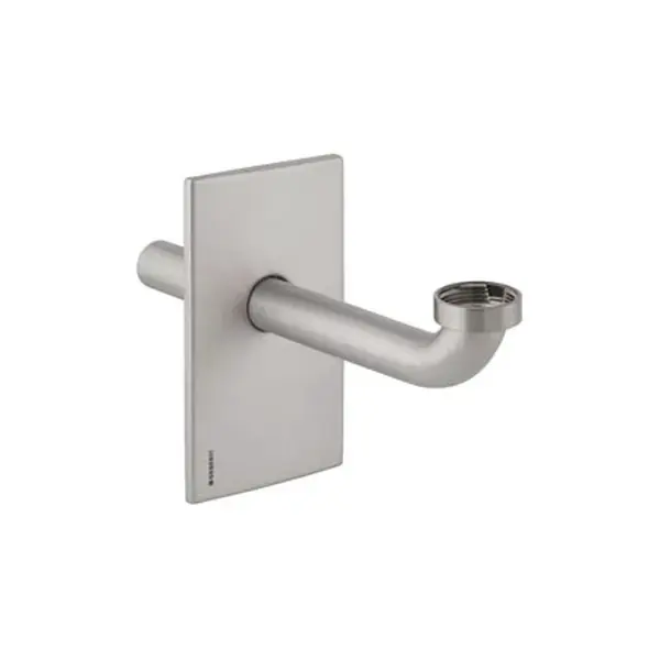 Geberit Příslušenství - Souprava pro kompletaci umyvadla se zápachovou uzávěrkou pod omítku, kartáčovaná nerez ocel 115.415.00.1