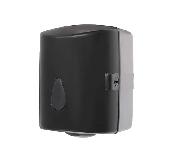 Sanela Hygiena toalety - Zásobník na papírové ručníky v rolích, černá SLDN 02N