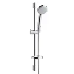 Hansgrohe Croma - Set sprchovej hlavice, 9 l/min, 4 prúdy, tyče 0,65 m a hadice, chróm 27776000