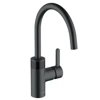 Kludi E-Go - Elektronická dřezová baterie, síťové napájení, matná černá 422006675