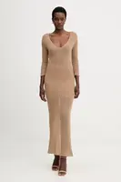 Šaty s příměsí vlny Liviana Conti