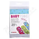 BABYPORE Náplasti dětské 19x56mm 20ks