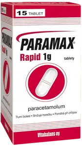 Paramax Rapid 1g 15 tablet