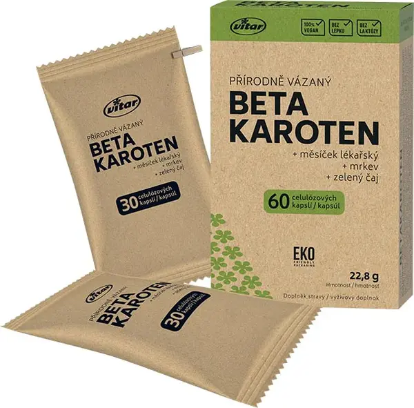 Vitar EKO Betakaroten 60 kapslí