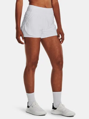 Dámské kraťasy Under Armour Flex Woven 2-in-1 Short-WHT - Dámské
