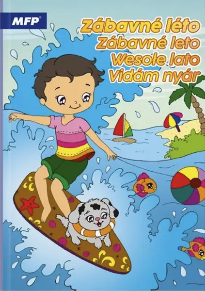 Omalovánky MFP A4 Zábavné léto 210x276mm/32