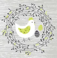 Ubrousek P 33x33 velikonoce MES200477