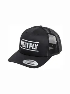 Meatfly kšiltovka Docker Trucker Black | Černá | Velikost One Size