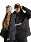 Meatfly unisex SNB & SKI bunda Maddie Black | Černá | Velikost XXL