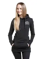 Meatfly dámská mikina Jinx White/Black | Černá | Velikost S