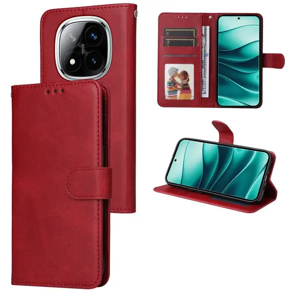 Magnet Case, Xiaomi Redmi Note 14 Pro 4G, červený