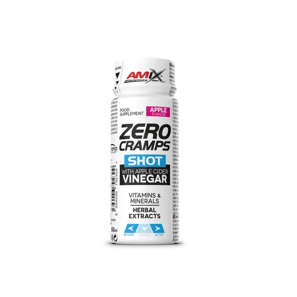 AMIX Zero Cramps Shot, Apple, 60ml