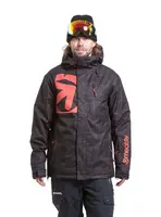 Meatfly pánská SNB & SKI bunda Shader Morph Black | Černá | Velikost M