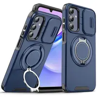 Camslide Stand obal, Samsung Galaxy A15, modrý