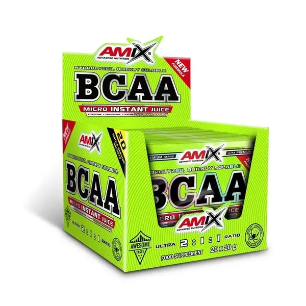 AMIX BCAA Micro Instant, Orange, 20x10g