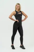 Nebbia Dámské sportovní legíny se síťkou INTENSE Mesh 838 , černá, XS