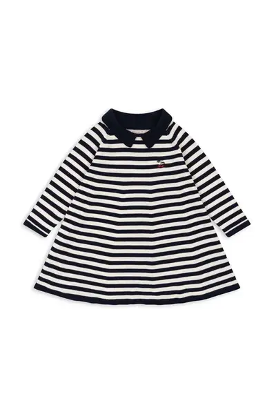 Šaty Konges Sløjd VENTON KNIT DRESS GOTS