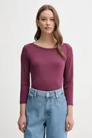 Bavlnené tričko s dlhým rukávom United Colors of Benetton