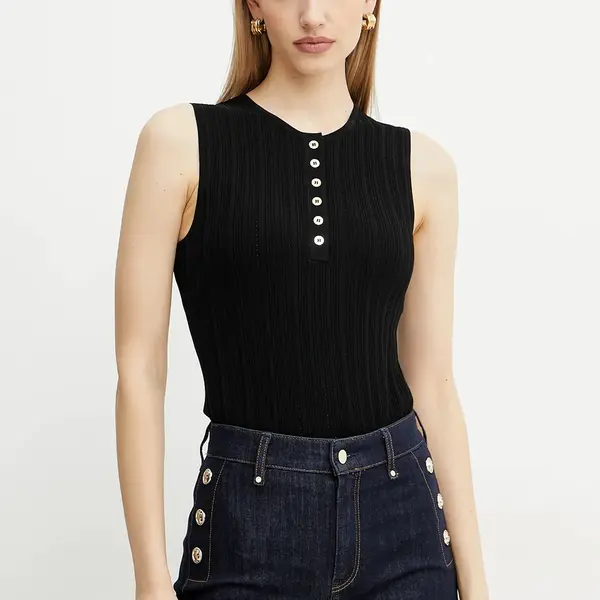 Top Marciano Guess GIADA dámske, čierna farba, 5GGR04 5874Z