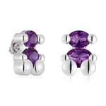 Strieborné náušnice Tous Bold Bear Lab