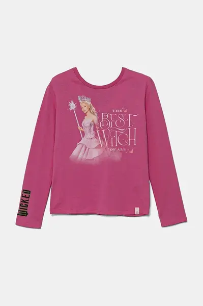 Detská bavlnená košeľa s dlhým rukávom United Colors of Benetton