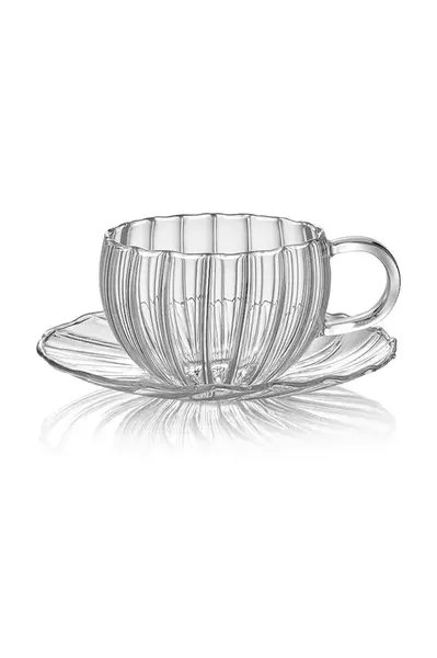 Šálka ​​s podšálkou IVV Sahara 240 ml 2-pak