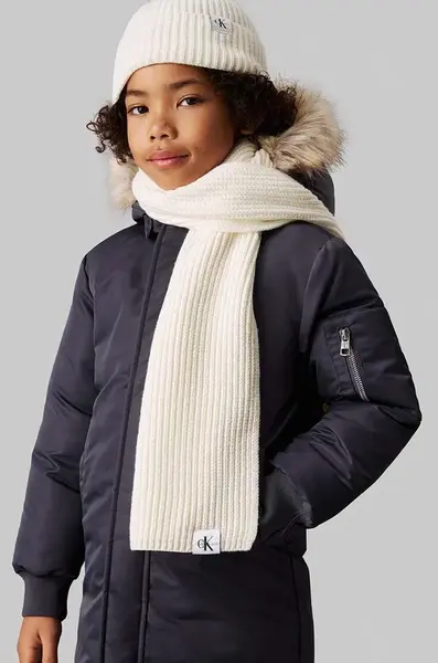 Calvin Klein Jeans Detská čiapka a šál Calvin Klein Jeans