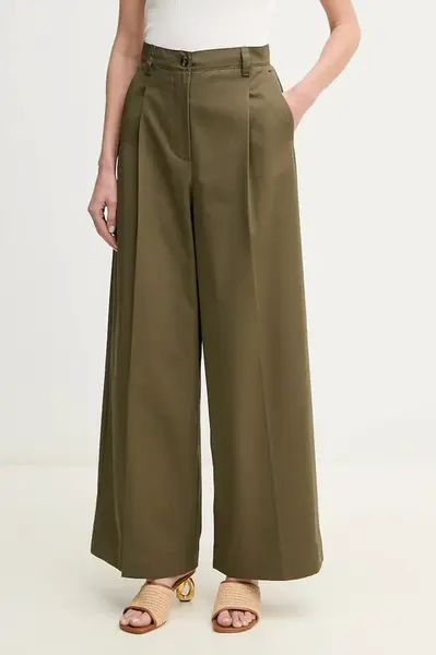 Bavlnené nohavice Weekend Max Mara