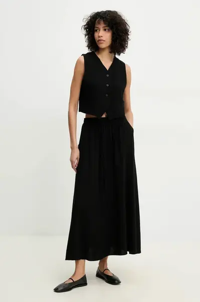 Bavlnená súprava Answear.LAB dámska, čierna farba