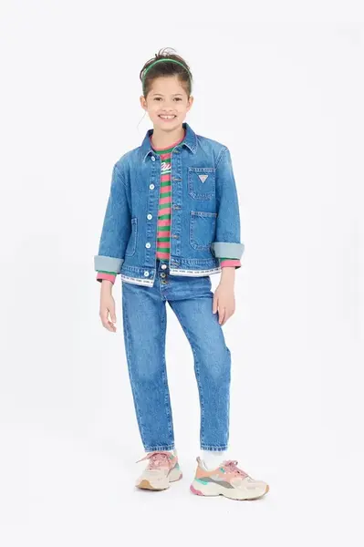 Detská rifľová bunda Guess