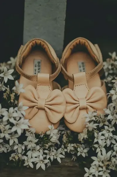 Kožené balerínky pre bábätká Donsje Meau Shoes