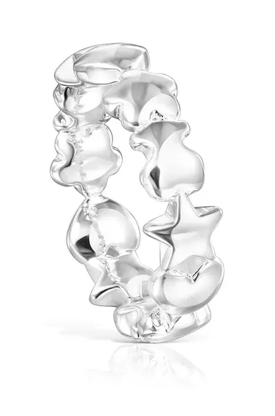 Strieborný prsteň Tous 10 Mini Icons