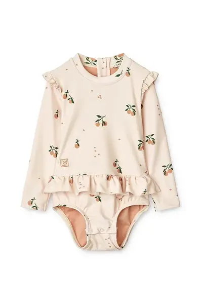 Jednodielne plavky pre bábätká Liewood Sille Baby Printed Swimsuit