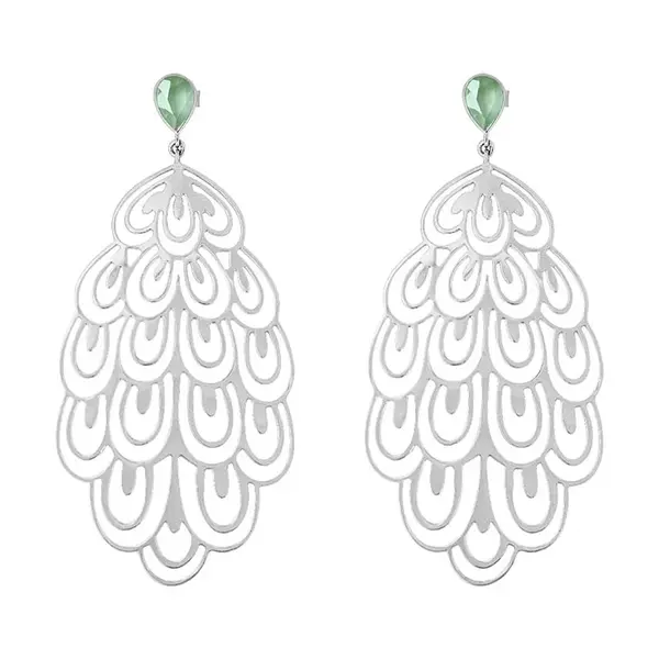 Pozlátené náušnice Lilou Paw