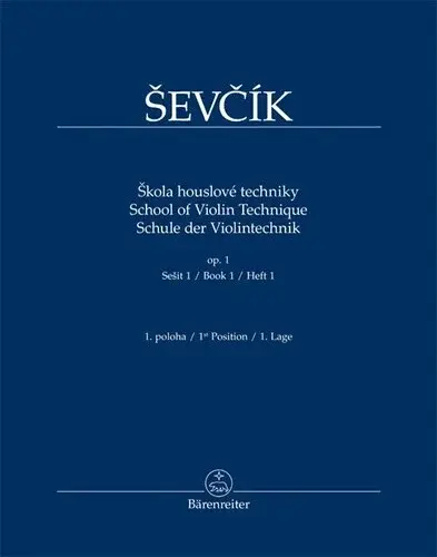 Škola houslové techniky - Otakar Ševčík