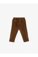 Koton Baby Boy Camel Hair Sweatpants