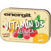 Energit Vitamin D3+acerola Tbl.42